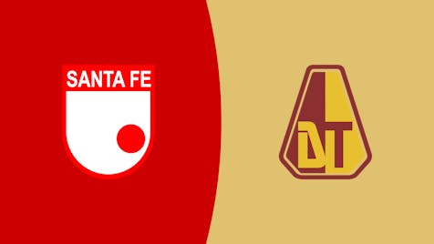 Watch Independiente Santa Fe vs Deportes Tolima (Free Trial)